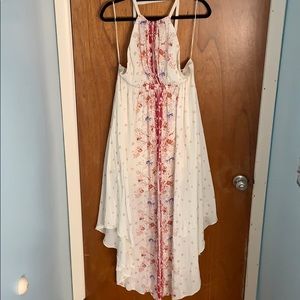 Summer floral maxi dress